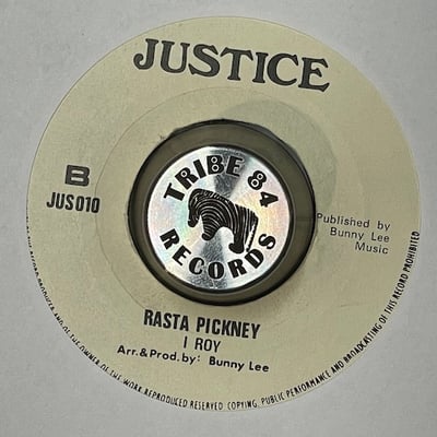 Johnny Clarke, I-Roy - Leave Babylon / Rasta Pickney picture 2