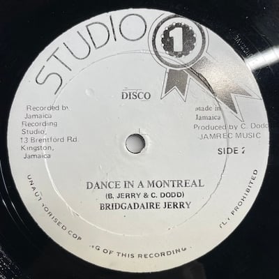 Roland Alphonso, Caribjamer, Brigadier Jerry - Waxie Maxie / Dance In A Montreal picture 2