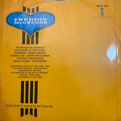 Freddie McGregor - Just Don't Want To Be Lonely picture 4