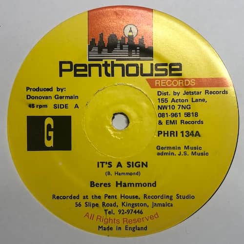 Beres Hammond – It's A Sign