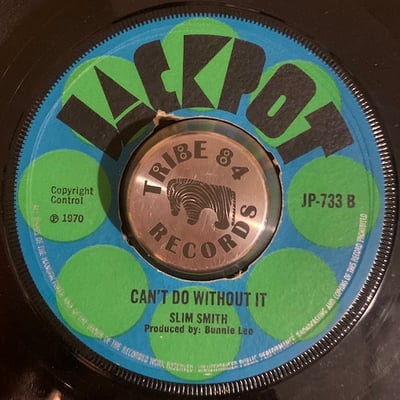 Winston Williams, Slim Smith - D. J. Choice / Can't Do Without It picture 2