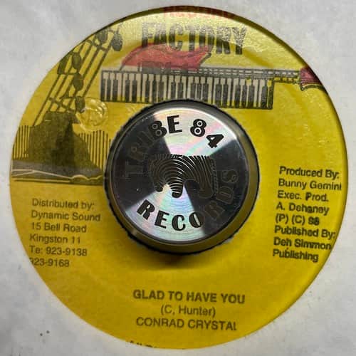 Conrad Crystal – Glad To Have You
