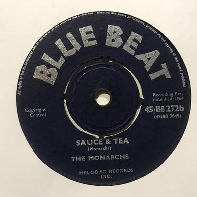 Winston & Errol, The Monarchs - Fay Is Gone / Sauce & Tea picture 2