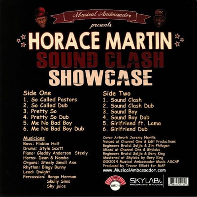 Horace Martin - Sound Clash Showcase picture 2