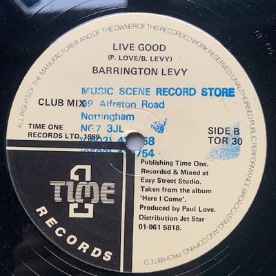 Barrington Levy - Don't Throw It All Away / Live Good picture 4