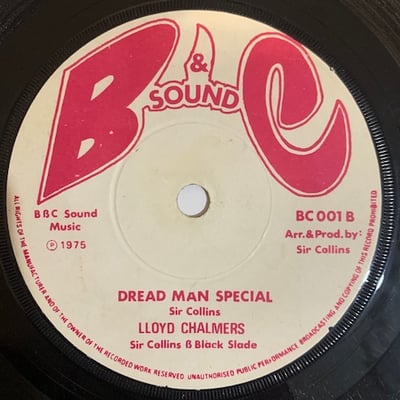 Big Dread, Sir Collins, Black Slate - Dread Man Music picture 2