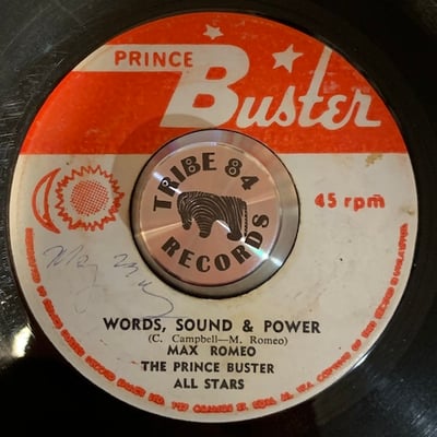 Max Romeo, Prince Buster's All Stars - Words, Sound & Power picture 2