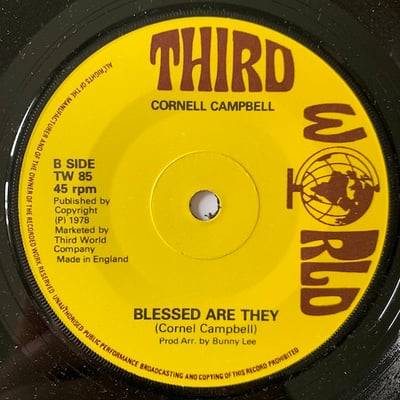 I-Roy, Cornell Campbell - New York City / Blessed Are They picture 2