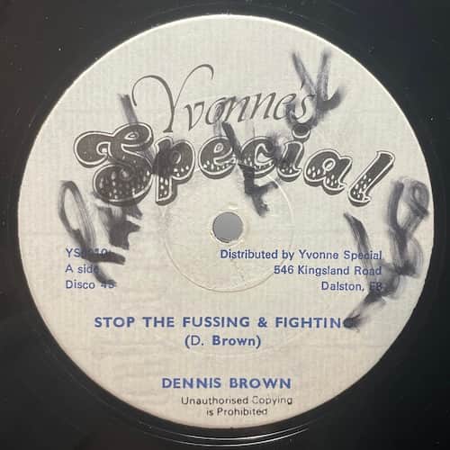 Dennis Brown – Stop The Fussing & Fighting / Rocking Time