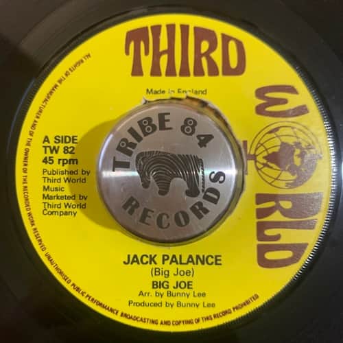 Big Joe, The Aggrovators – Jack Palance / Version