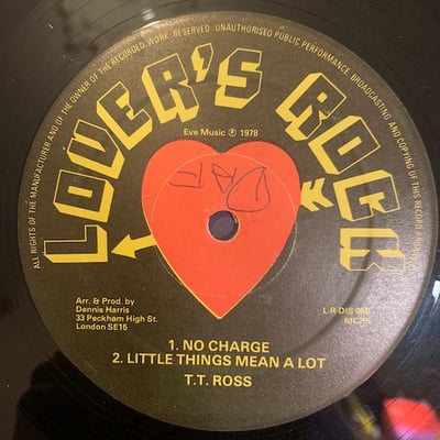 T.T. Ross - No Charge picture 2