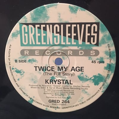 Sanchez, Lady G, Krystal - Half My Age / Twice My Age picture 2