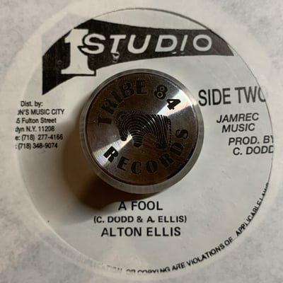 Alton Ellis - Let Them Try / A Fool picture 2