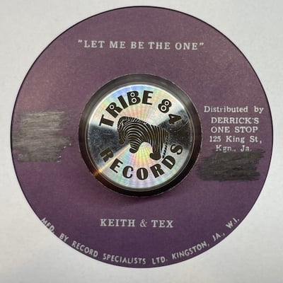 Keith & Tex - Run To The Rocks / Let Me Be The One picture 2