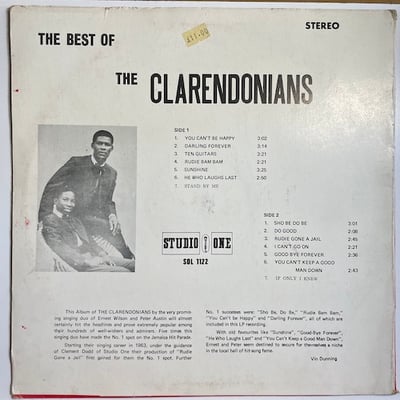The Clarendonians - The Best Of The Clarendonians picture 2