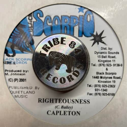 Capleton – Righteousness