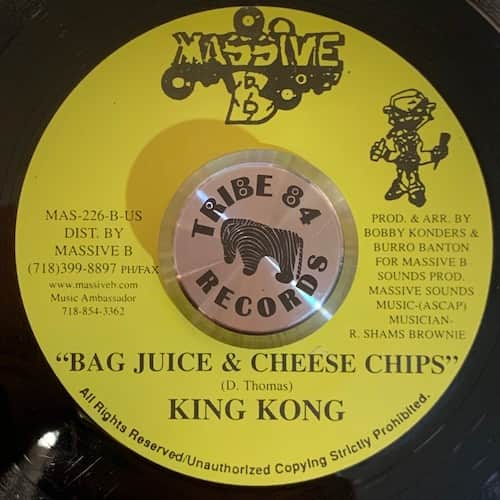 King Kong, Mr. Easy – Bag Juice & Cheese Chips / Oh Give Me