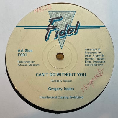 Gregory Isaacs - Disrespectful Woman / Can't Get Over Losing You (Extended Version) picture 4