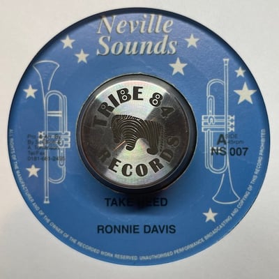 Ronnie Davis - Take Heed / Tonight  I Am Staying Here picture 2