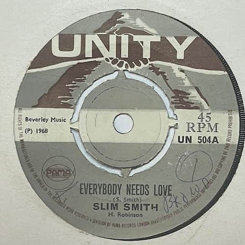 Slim Smith, Junior Smith – Everybody Needs Love / Come Back Girl