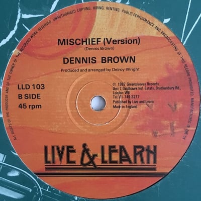 Dennis Brown - Mischief picture 2