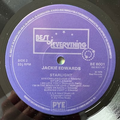 Jackie Edwards - Starlight picture 4