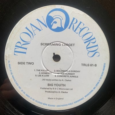 Big Youth - Screaming Target picture 4