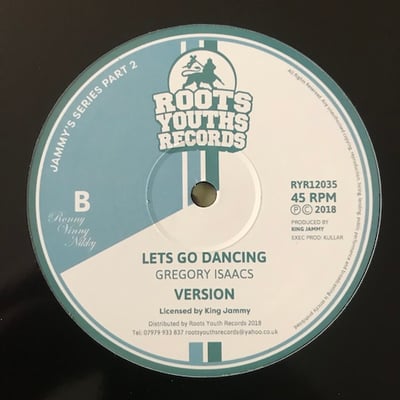 Gregory Isaacs - Over The Bridge / Let's Go Dancing picture 2