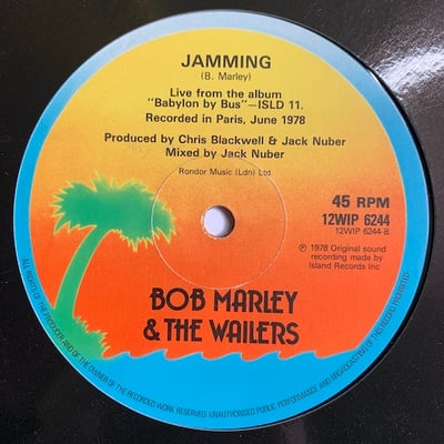 Bob Marley & The Wailers - No Woman, No Cry / Jamming picture 2