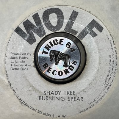 Burning Spear - Resting Place / Shady Tree picture 2