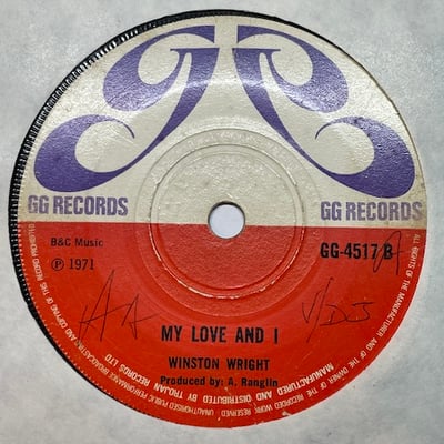 Charlie Ace, The Maytones, Winston Wright - Lovers Affair / My Love And I picture 2