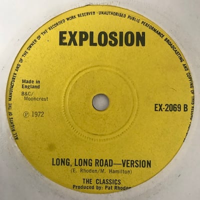 Milton Hamilton, The Classics - Long, Long Road picture 2