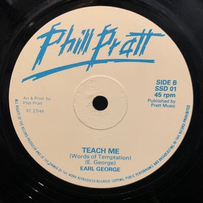 Earl George - A Love To Guide / Teach Me picture 2