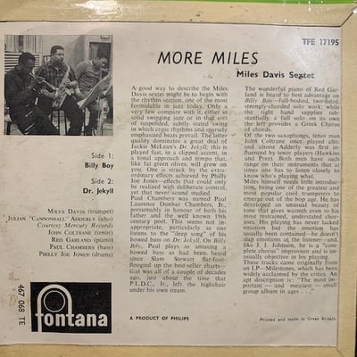 Miles Davis - More Miles picture 2