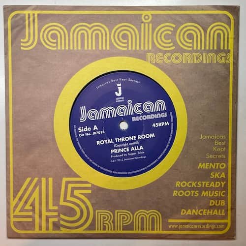 Prince Alla – Royal Throne Room / Hail Rastafari