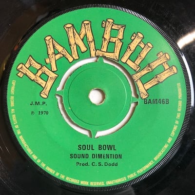 Winston Francis, Sound Dimension - Turn Back The Hands Of Time / Soul Bowl picture 2
