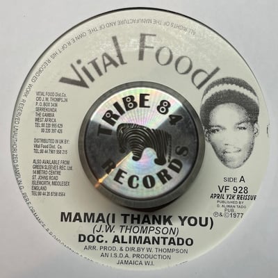 Dr. Alimantado - Mama (I Thank You) picture 2