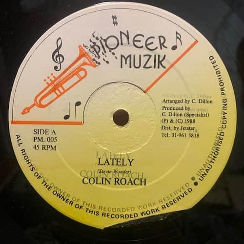 Colin Roach – Lately
