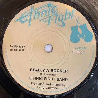 Oscar Hibbert, Ethnic Fight Band - Really For A Reason / Really A Rocker picture 2