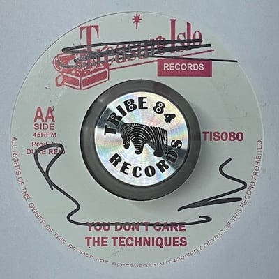 The Techniques - My Girl / You Don't Care picture 2