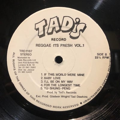 Various - Reggae It's Fresh Vol. 1 picture 3