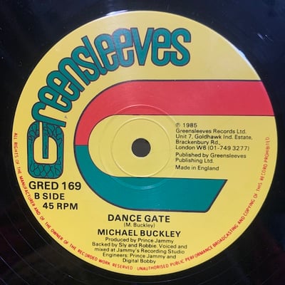 Wayne Smith, Michael Buckley - Under Me Sleng Teng / Dance Gate picture 2