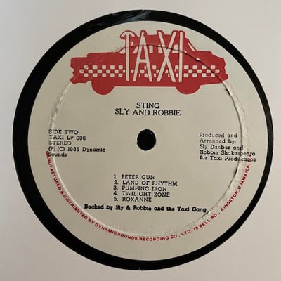 Sly & Robbie - The Sting picture 3