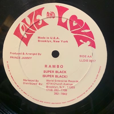 Don Angelo, Super Black - Can't Conquer Me / Rambo picture 2