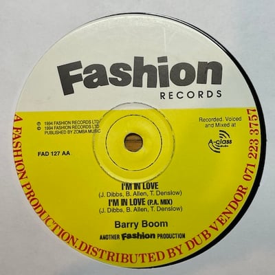 Barry Boom - We've Got A Love / I'm In Love picture 2