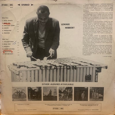 Lennie Hibbert - Creation picture 2