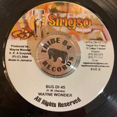 Wayne Wonder, Demo Delgado, Shouky Roo, Wayne Wonder - Dead Serious/Bus Di 45 picture 2