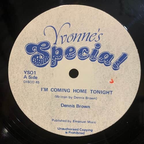 Dennis Brown, The Revolutionaries – I'm Coming Home Tonight