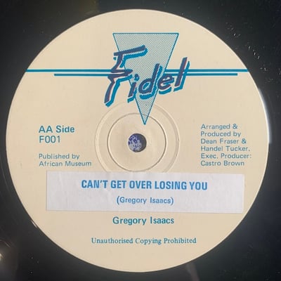 Gregory Isaacs - Disrespectful Woman / Can't Get Over Losing You (Extended Version) picture 4