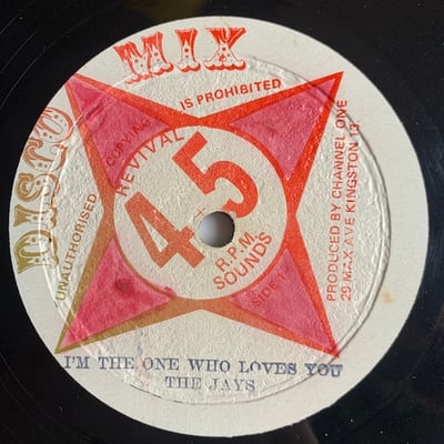 The Jays - Give Me The Right / One Who Loves You picture 2